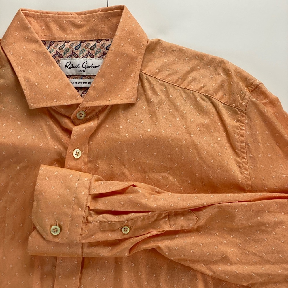 Robert Graham Tailored Fit LongSleeve Shirt44/17.5